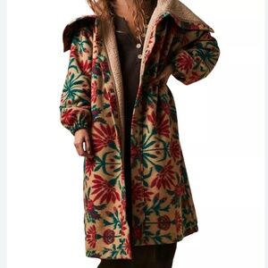Free People This Love Cardi Coat Sherpa